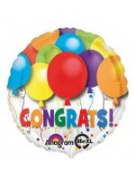 ลูกโป่งฟลอย์นำเข้า Bold Congratulations Balloons / Item No. AG-26893 แบรนด์ Anagram ของแท้