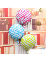 ลูกโป่งฟลอย์ทรงกลม พิมพ์ลายม้าลาย ไซส์ 18 นิ้ว มีหลายสีกรุณาระบุเมื่อทำการสั่งซื้อ - Round Shape Printing Zebra Foil Balloon / Item No. TL-G043