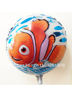 ลูกโป่งฟลอย์ลายการ์ตูนนีโม่ - Finding Nemo Round shape Balloon / Item No. TL-B005