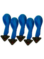 ลูกโป่ง LED สีฟ้า แพ็ค 5 ชิ้น ไฟเปลี่ยนสี RGB mode (Blue Color Balloons - LED RGB Mode)