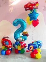 Set#47 เซตลูกโป่งวันเกิด ธีมรถ