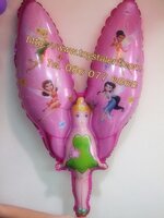 ลูกโป่งฟลอย์ ทิงเกอร์เบลล์ ใหญ่ - Tinker Bell Foil Balloon / Item No.TL-A042