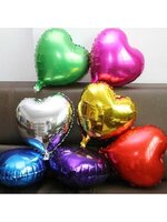 ลูกโป่งฟลอย์รูปหัวใจ ไซส์เล็ก ขนาด 10 นิ้ว *กรุณาระบุสีที่ต้องการสั่งซื้อ*- Heart Shape Foil Balloon Small Size 10"