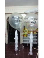 สั่งทำพู่กระดาษ สำหรับลูกโป่งจัมโบ้