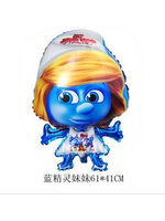 Smurfs (Girl) Foil Balloon - ลูกโป่งฟลอย์ ตัวการ์ตูน Smurfs เด็กผู้หญิง Item No/ TL-A022