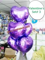 วาเลนไทน์ Valentine's Set # 3 *สามารถเลือกเปลี่ยน สีได้ตามความต้องการ*
