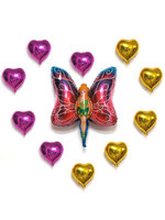 ลูกโป่งฟลอย์ บัตเตอร์ฟลายเกิลย์ ใหญ่ - Butterfly Girl Foil Balloon / Item No.TL-A041