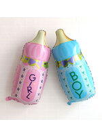 บอลลูนฟลอย์ทรงขวดนม *กรุณาระบุสีที่ต้องการเมื่อทำการสั่งซื้อด้วยค่ะ*- Foil Balloon Bottle (Boy) / Bottle (Girl) / Item No.TL-C002