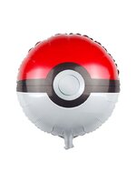 ลูกโป่งทรงกลม มอสเตอร์บอล โปเกมอน ไซส์18" - Monster Ball Foil Balloon / Item No. TL-A146