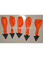 ลูกโป่ง LED สีส้ม แพ็ค 5 ชิ้น ไฟกระพริบ Blink mode (Orange Color Balloons - LED Blink Mode)