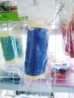 ริบบิ้น สีน้ำเงินเข้ม สำหรับผูกลูกโป่ง ยาว 10 เมตร - Ribbon Royal Blue Color For Balloon