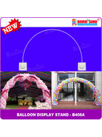 เสาลูกโป่ง ทรงโค้ง - Balloons Arch Curved shape ( B408A)