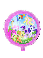 ลูกโป่งฟลอย์การ์ตูน My Little Pony ทรงกลม - My Little Pony Foil Round Balloon / Item No. TL-B042