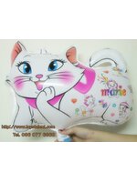 ลูกโป่งฟลอย์การ์ตูน แมว Marie มี 2 สีกรุณาระบุสีที่ต้องการ - Marie Cat Cartoon Foil Balloon / Item No. TL-B020