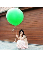 ลูกโป่งจัมโบ้ สีเขียว ขนาด 36 นิ้ว - Round Jumbo Balloon Green