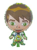 ลูกโป่งฟลอย์การ์ตูนเบ็นเท็น - Ben 10 Round shape Balloon / Item No. TL-A015