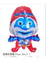 Smurfs (Papa) Foil Balloon - ลูกโป่งฟลอย์ ตัวการ์ตูน Smurfs Papa/ Item No.TL-A021