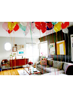 ลูกโป่งกลมเนื้อมุก และ เมททัลลิค คละสี ไซส์ 10 นิ้ว แพ็คละ 10 ใบ (Round Balloons Size 10" - Mixed Pearl & Metallic Color)