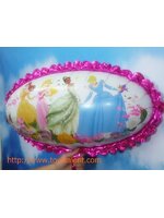 ลูกโป่งฟลอย์การ์ตูนเจ้าหญิง Princess มีสีฟ้าและชมพู กรุณาระบุสีที่ต้องการเมื่อสั่งซื้อ - Princess Cartoon Foil Balloons / Item No. TL-A127