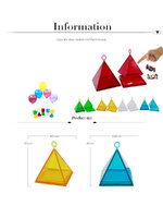 ฐานยึดลูกโป่ง ทรงสามเหลี่ยม - Pyramid shape balloon weight