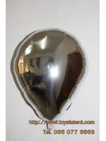 ลูกโป่งฟลอย์รูปหยดน้ำ สีเงิน - Water Drop Shape Foil Balloon Silver Color / Item no. TL-G036