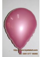 ลูกโป่งฟลอย์รูปหยดน้ำ สีชมพูอ่่อนมุก - Water Drop Shape Foil Balloon Pearl Pink Color / Item no. TL-G036