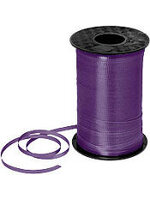 ริบบิ้นม้วนใหญ่ สีม่วงเข้ม สำหรับผูกลูกโป่ง ยาว 350 เมตร - Dark Purple Curling Ribbon