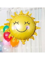 ลูกโป่งฟลอย์รูปหน้ายิ้มพระอาทิตย์ 26"- Smiley Sun 26"Shape Balloon / Item No. TL-A100