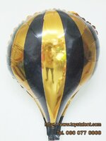 ลูกโป่งฟลอย์ทรงบอลลูน สีทอง - Hot Air Balloon Shape Foil Balloon Gold Color / Item No.TL-G037
