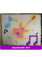 กรอบใส่กำแพงลูกโป่ง ไซส์เล็ก/ชิ้น Wall balloon Grid -small - 30 X 30 cm/ Item No.B411