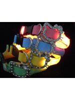 ปลอกคอ LED ลายคิตตี้ Kitty Collar Multi-color ไฟเปลี่ยนสีได้หลายสี สำหรับสุนัขและแมว