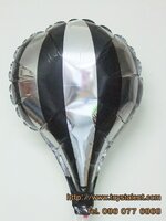 ลูกโป่งฟลอย์ทรงบอลลูน สีเงิน - Hot Air Balloon Shape Foil Balloon Silver Color / Item No.TL-G037