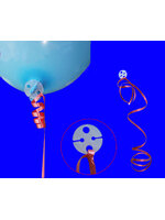 คลิปพลาสติกกลม มัดลูกโป่ง แพ็ค 20 ชิ้น - Plastic Balloon Clip disc 20 pieces