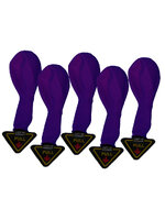 ลูกโป่ง LED สีม่วง แพ็ค 5 ชิ้น ไฟเปลี่ยนสี RGB mode (Purple Color Balloons - LED RGB Mode)
