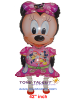 Minnie Mouse Walking Balloons - มินนี่เมาส์บอลลูน สีชมพู / Item No. TL-K003