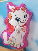 ลูกโป่งฟลอย์ ตัวการ์ตูนแมว Marie - Marie Cat Cartoon Foil Balloon / Item No. TL-B029