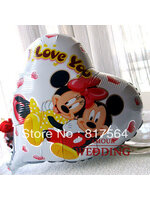 ลูกโป่งฟลอย์รูปหัวใจ Mickey Mouse พิมพ์ลาย I LOVE YOU ไซส์ 18 นิ้ว - Mickey Mouse I Love You Heart Shape Foil Balloon / Item No. TL-E004