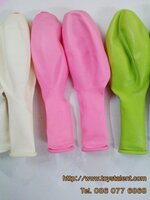 ลูกโป่ง LED สีชมพูอ่อน แพ็ค 5 ชิ้น ไฟกระพริบสีชมพู (LED Light Pink Balloon - LED Pink Blinking Mode)