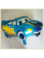 Car Cartoon Shape Foil Balloon ฺBlue- บอลลูนลายการ์ตูน คาร์สีฟ้า/ Item No.TL-A034/A