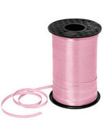 ริบบิ้นม้วนใหญ่ สีชมพูอ่อน สำหรับผูกลูกโป่ง ยาว 350 เมตร - Light Pink Curling Ribbon