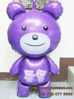 ลูกโป่งฟลอย์ ตุ๊กตาหมีน่ารักตัวใหญ่ - Cute Big Bear Foil Balloon / Item No. TL-B009