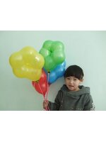 ลูกโป่งดอกไม้ Flower Latex Balloon 12" คละสี แพ็คละ 10 ชิ้น
