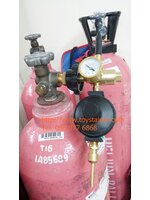 รุ่นใหม่! หัวจ่ายก๊าซฮีเลียม Nozzle Combo แบบ 2 หัว สำหรับถังเหล็กรีฟิว