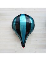 ลูกโป่งฟลอย์ทรงบอลลูน สีฟ้าอ่อน - Hot Air Balloon Shape Foil Balloon Light Blue Color / Item No.TL-G037