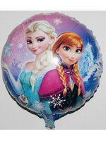 ลูกโป่งฟลอย์การ์ตูน เจ้าหญิงโฟรสเซนต์ทรงกลม - Round shape Frozen Princess Foil Balloon / Item No. TL-A097