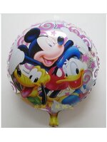Disney Round Balloon Shape Balloon - ลายการ์ตูนดิสนีย์ ทรงกลม / Item No.TL-A067