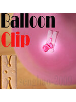 คลิปตัว H มัีดลูกโป่ง แพ็ค 20 ชิ้น - Balloon H Clip 20 pieces