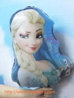 ลูกโป่งฟลอย์การ์ตูน เจ้าหญิงโฟรสเซนต์ เอลซ่า - Frozen Princess Foil Balloon / Item No. TL-A114