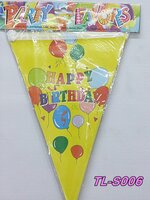 ธงประดับงาน Happy Birthday / Item No. TL-S006