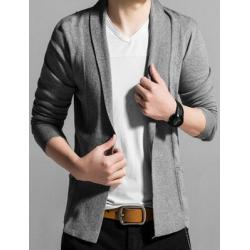 เล็กหลากสี!!เสื้อคลุมติดกระดุม สไตล์ UK Monsoon คาดิแกนไหมพรม shawl ลายเส้น size 34 36 38 40 42 สีดำ เทาเข้ม เทาอ่อน น้ำเงิน